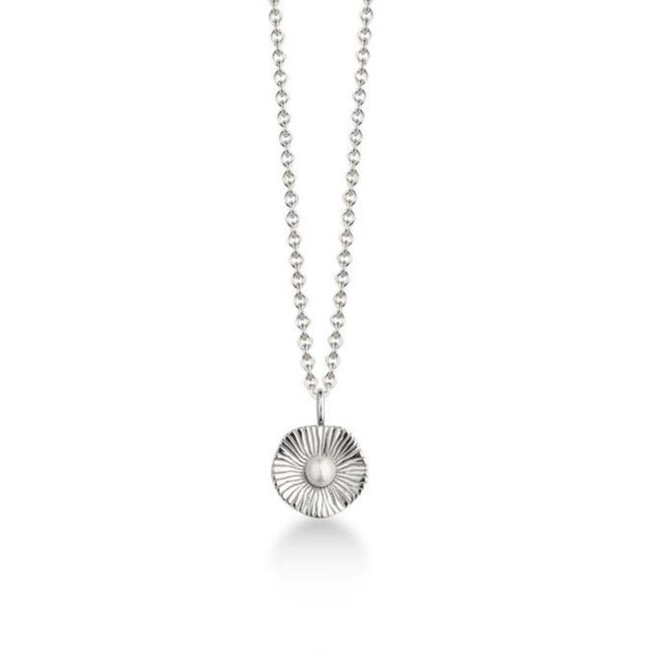 Jeberg Jewellery - Sand Dune Pearl halskæde sølv