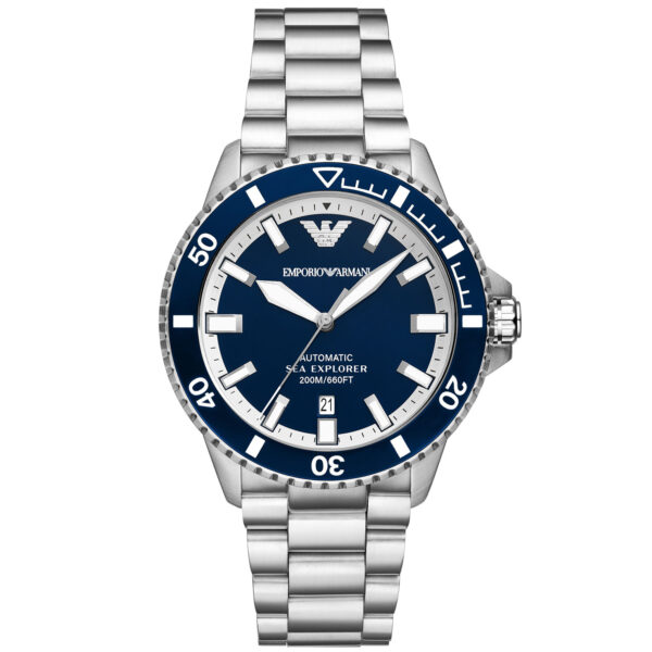 Emporio Armani Sea Explorer AR60079 - Herre - 42 mm - Analog - Automatisk - Mineralglas