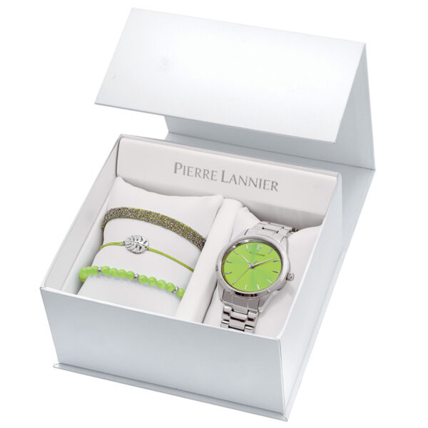 Pierre Lannier Roxane Gift Set 376F671 - Dame - 36 mm - Analog - Quartz - Mineralglas