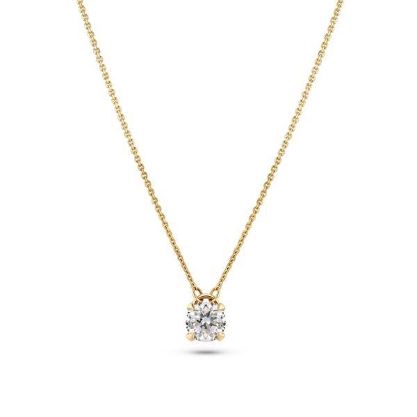 Sif Jakobs Jewellery Solitaire halskæde Venice - med lab-grown diamant Str. 0.50 ct