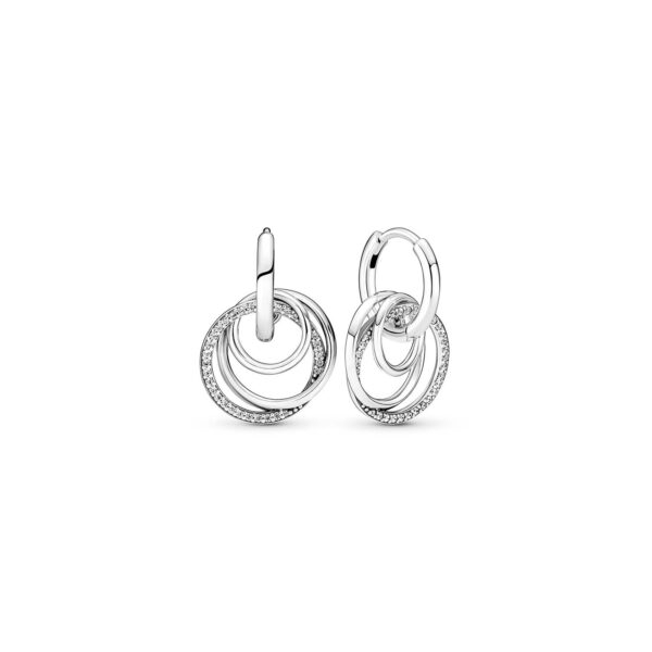 Pandora - Encircled hoops 291156C01