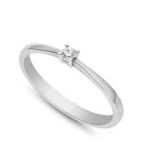 Diamond Collection - Solitairering 05 14 kt. guld