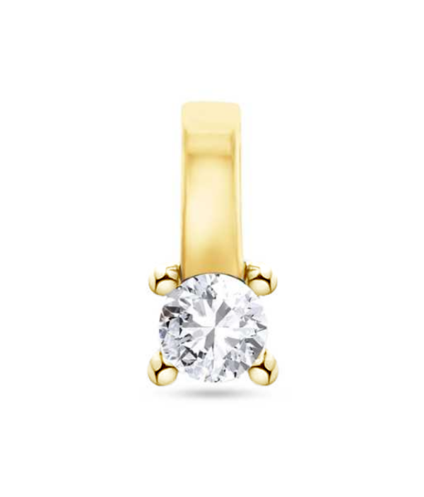 Diamond Collection - Diamantvedhæng, 0,07 ct. 14 kt. guld