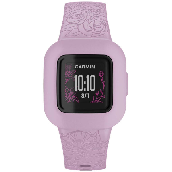 Garmin Vívofit Jr. 3 Floral 010-02441-01 - Pige - 14 mm - Smartwatch - Quartz m. Oplader - Gorilla Glas