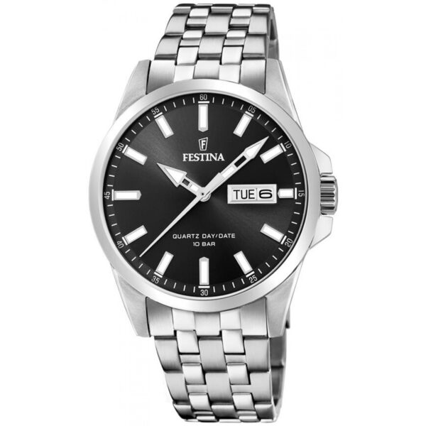 Festina Classic F20357/4 - Herre - 41 mm - Analog - Quartz - Mineralglas