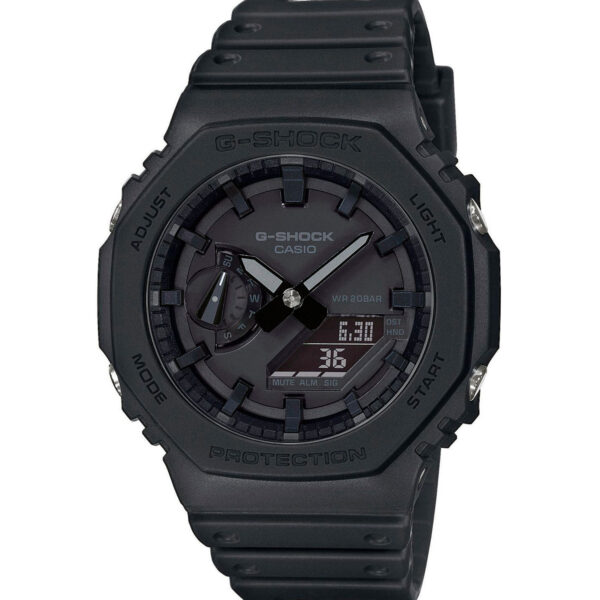 Casio G-Shock GA-2100-1A1ER - Herre - 46 mm - Digitalt - Quartz - Mineralglas