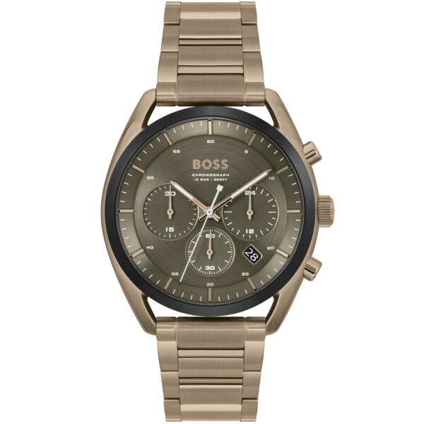 BOSS Top 1514094 - Herre - 44 mm - Analog - Quartz - Mineralglas