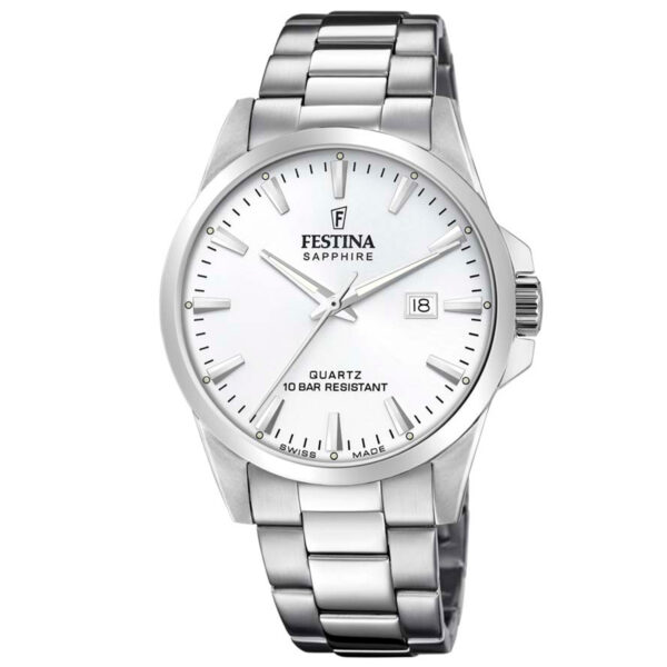 Festina Swiss Made F20024/2 - Herre - 41 mm - Analog - Quartz - Safirglas