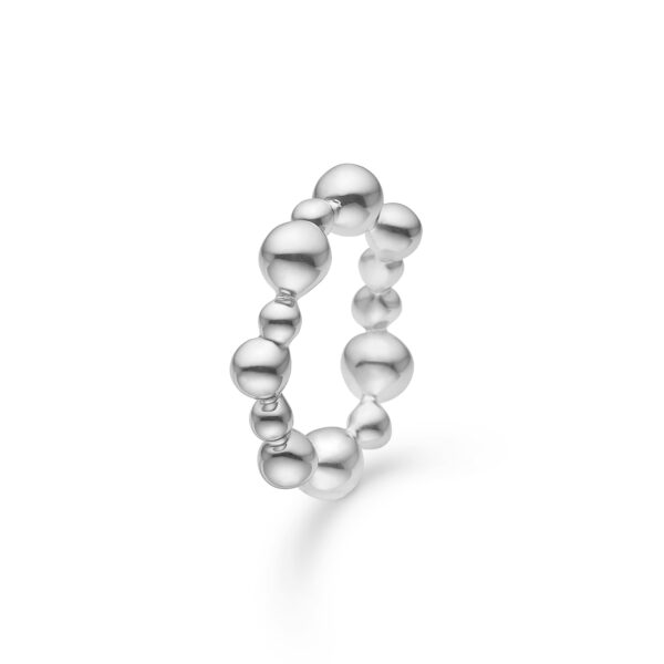 Mads Z Embedded Ball Ring Sølv 2140084-58 - Dame - 925 sterling silver