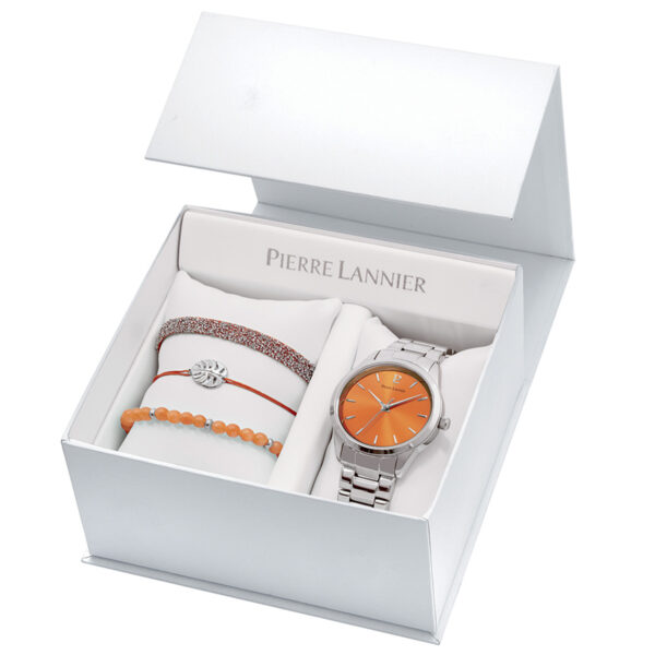 Pierre Lannier Roxane Gift Set 376F651 - Dame - 36 mm - Analog - Quartz - Mineralglas