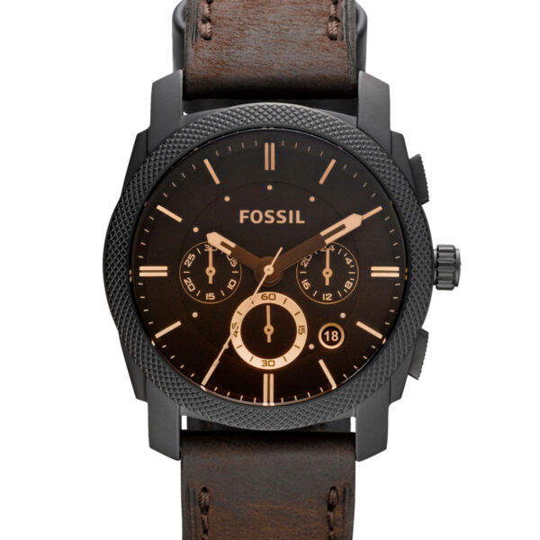 Fossil Machine FS4656 - Herre - 42 mm - Analog - Quartz - Mineralglas