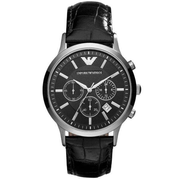 Emporio Armani Renato AR2447 - Herre - 43 mm - Analog - Quartz - Mineralglas