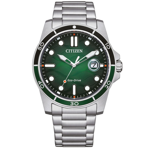 Citizen Eco-Drive Sport Marine AW1811-82X - Herre - 41 mm - Analog - Quartz - Mineralglas