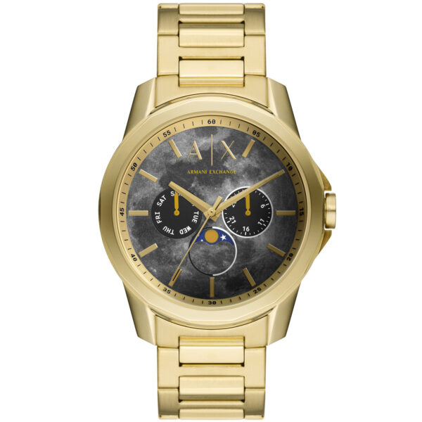 Armani Exchange Banks AX1737 - Herre - 44 mm - Analog - Quartz - Mineralglas