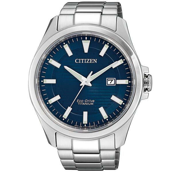 Citizen Super Titanium Eco-Drive BM7470-84L - Herre - 41 mm - Analog - Quartz - Safirglas