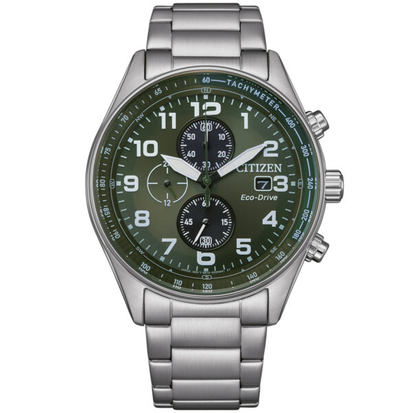 Citizen Urban Chronograph CA0770-72X - Herre - 43 mm - Analog - Quartz - Mineralglas