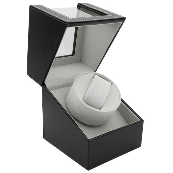 Mulhouse Watch Winder 1 ur Sort Læder KXD0539 - Unisex - Leather