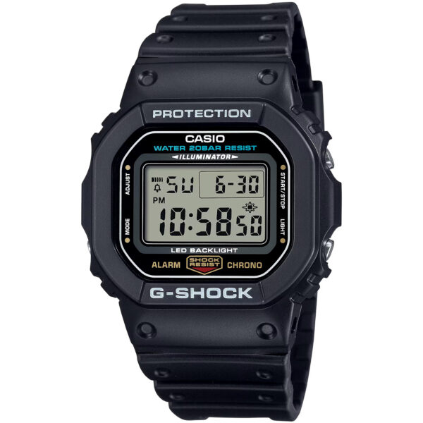 Casio G-Shock DW-5600UE-1ER - Herre - 43 mm - Digitalt - Quartz - Mineralglas