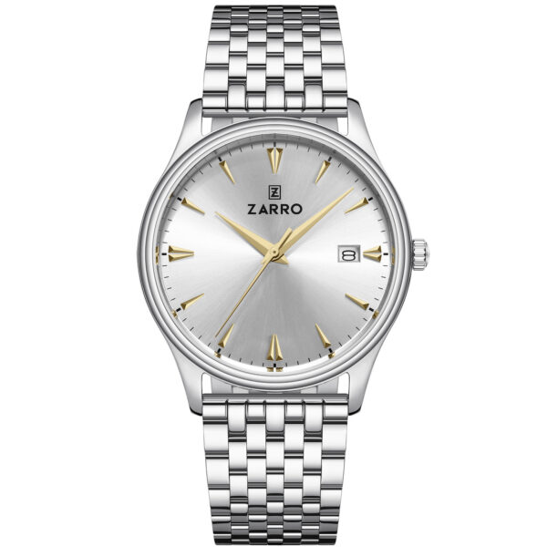 Zarro Florence FLR001 - Herre - 38 mm - Analog - Quartz - Safirbelagt mineralglas