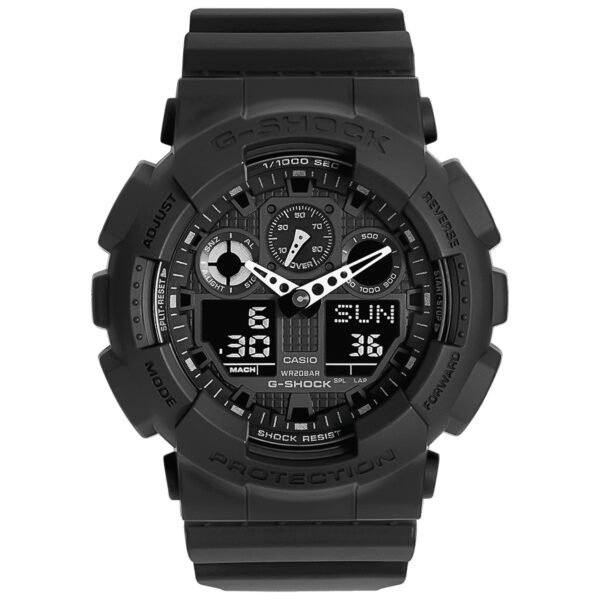 Casio G-Shock GA-100-1A1ER - Herre - 52 mm - Digitalt - Quartz - Mineralglas