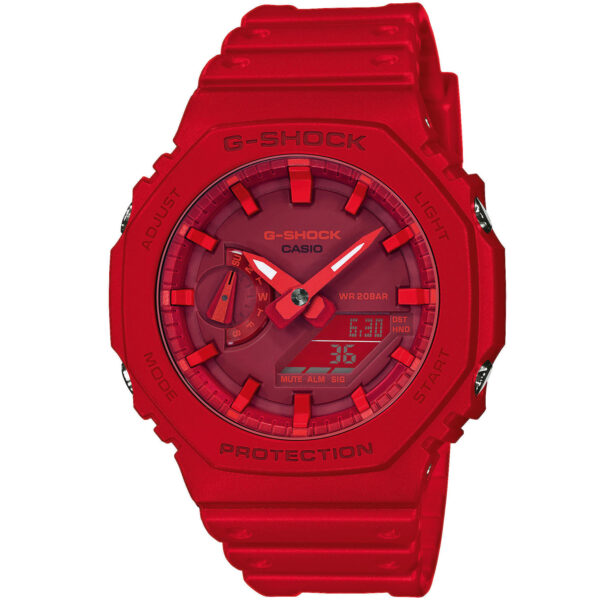 Casio G-Shock GA-2100-4AER - Herre - 46 mm - Digitalt - Quartz - Mineralglas