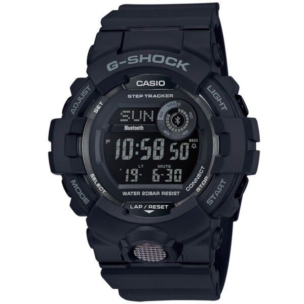 Casio G-Shock GBD-800-1BER - Herre - 49 mm - Digitalt - Quartz - Mineralglas