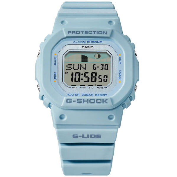 Casio G-Lide GLX-S5600-2ER - Dame - 44 mm - Digitalt - Quartz - Mineralglas