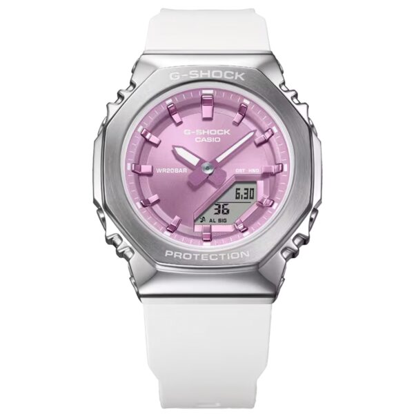 Casio G-Shock GM-S2110-7A6ER - Dame - 41 mm - Digitalt - Quartz - Mineralglas