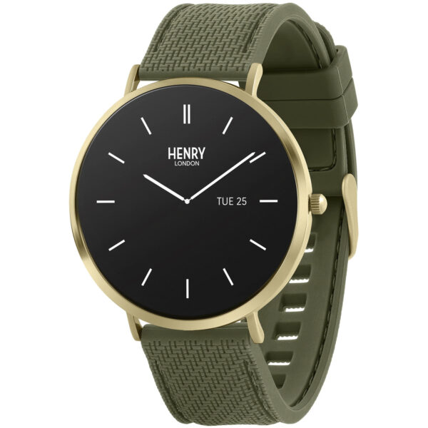 Henry London Smartwatch HLS65-0018 - Dame - 43 mm - Smartwatch - Quartz m. Oplader - Mineralglas