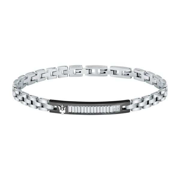 Maserati Diamonds Armbånd Rustfrit Stål JM423ATY17 - Herre - Stainless Steel