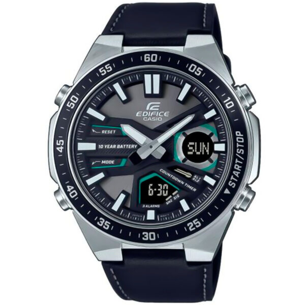 Casio Edifice EFV-C110L-1AVEF - Herre - 47 mm - Analog - Quartz - Mineralglas