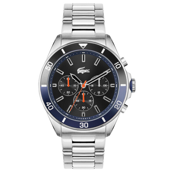 Lacoste Tiebreaker Chrono 2011155 - Herre - 44 mm - Analog - Quartz - Mineralglas