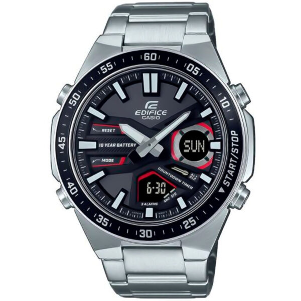 Casio Edifice EFV-C110D-1A4VEF - Herre - 47 mm - Analog - Quartz - Mineralglas