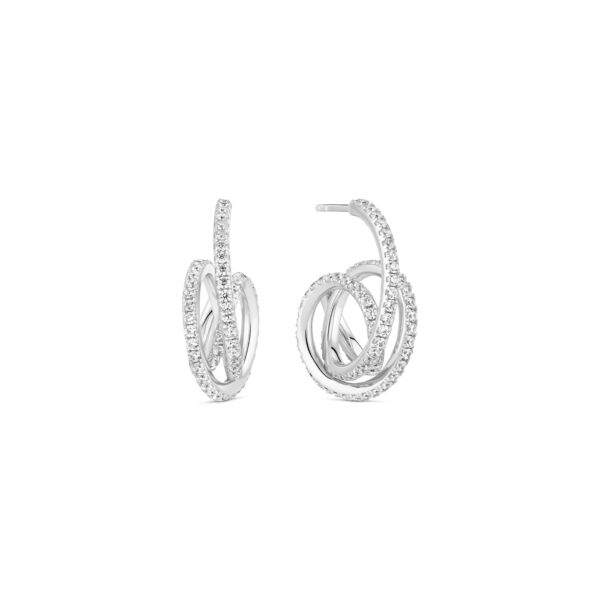 Sif Jakobs Spirale Piccolo Øreringe Sølv SJ-E2590-CZ - Dame - 925 sterling silver