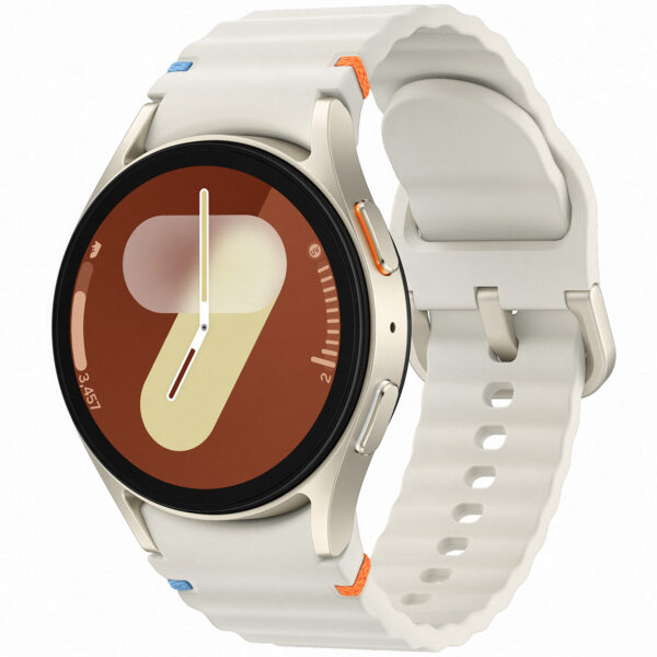 Samsung Galaxy Watch7 40mm BT Beige SM-L300NZEAEUB - Unisex - 40 mm - Smartwatch - Quartz m. Oplader - Safirglas