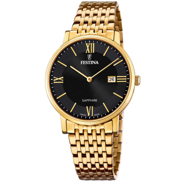 Festina Swiss Made F20020/3 - Herre - 39 mm - Analog - Quartz - Safirglas