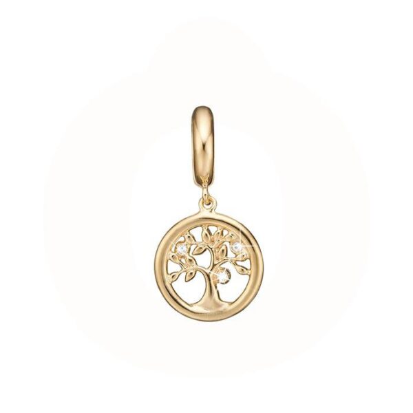 Christina - Zirkonia Tree Of Life Charm 610-G78