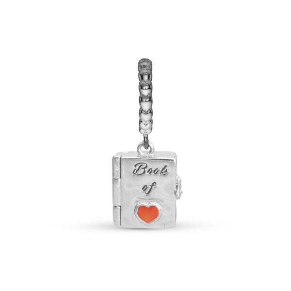 Christina - Book of Love You&Me Forever charm, 6 mm Sølv sterlingsølv