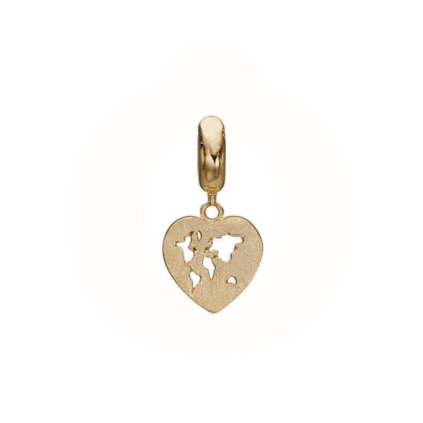 Christina - World Heart Charm 623-G215