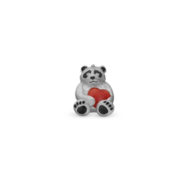 Christina - Panda charm, 4 mm Sterlingsølv