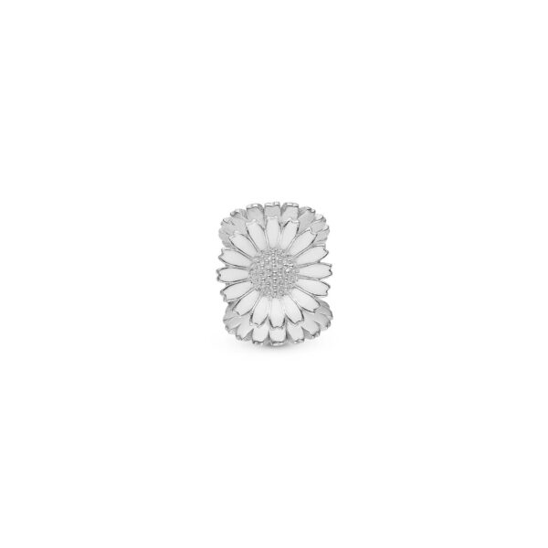 Christina - Marguerite Triangle charm sølv 4 mm.