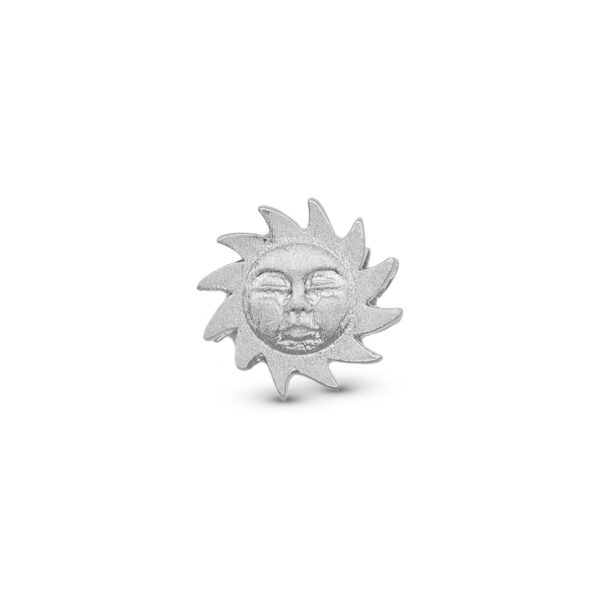 Christina - Glowing Sun charm, 4 mm Sølv