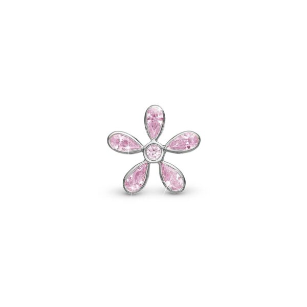 Christina - Magic Flower Pink charm, 6 mm Sterlingsølv