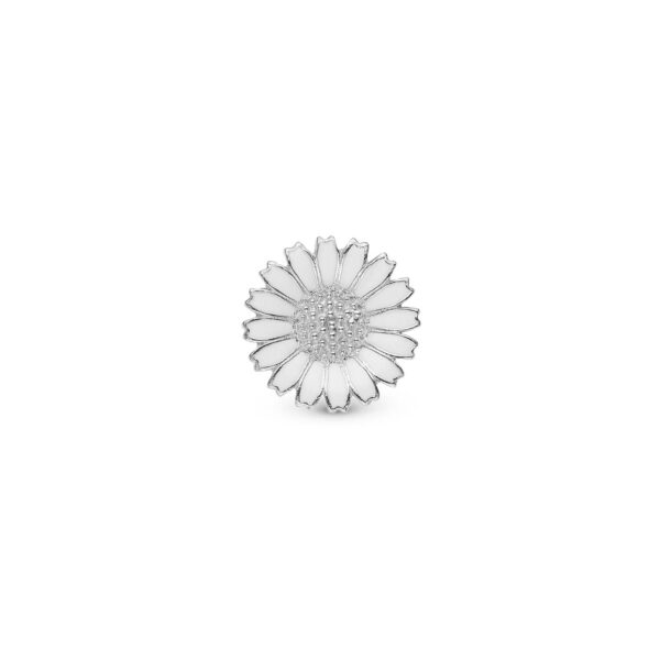 Christina - Marguerit ring charm, 6 mm Sterlingsølv