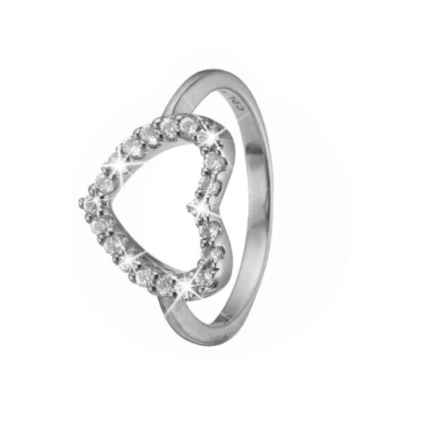 Christina - Zirkonia Heart Ring 800-3.21.A