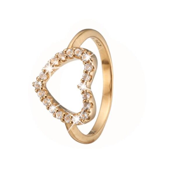 Christina - Zirkonia Heart Ring 800-3.21.B