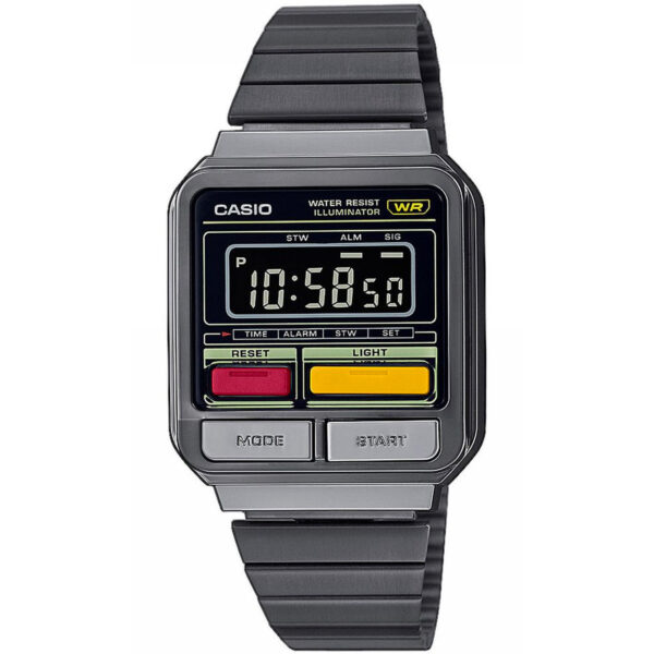 Casio Vintage A120WEGG-1BEF - Unisex - 40 mm - Digitalt - Quartz - Mineralglas