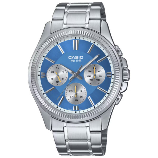 Casio Timeless MTP-1375PD-2A2VEF - Herre - 44 mm - Analog - Quartz - Mineralglas