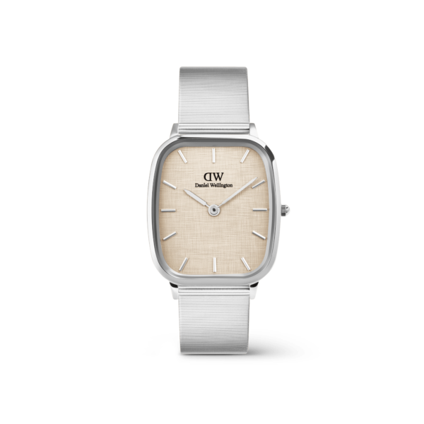 Daniel Wellington DW Watch Marlon Wire Linen Silver 32x36,3mm