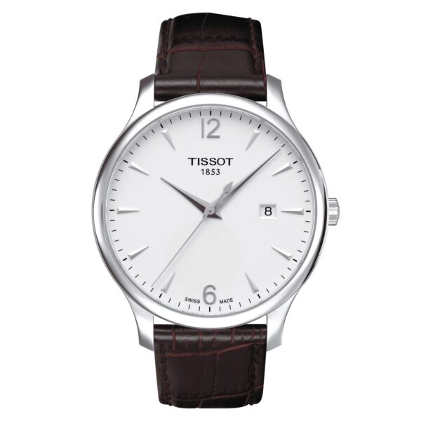 Auktion Tissot - Tradition Herreur T0636101603700 Læder